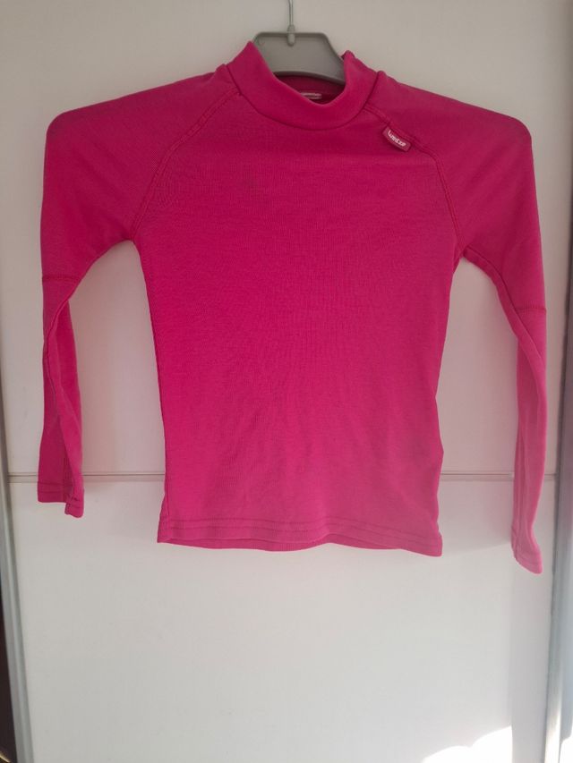 Jersey térmico niña Wedze rosa