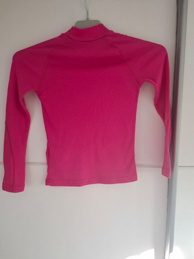 Jersey térmico niña Wedze rosa