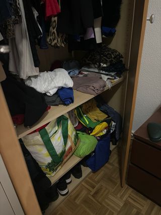 Armario madera grande - 2 puertas