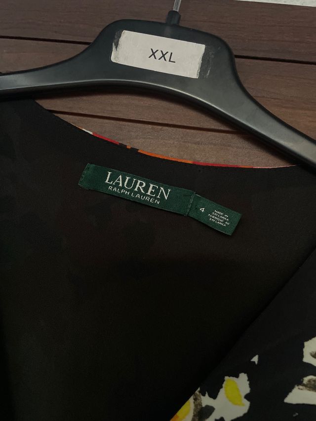 Vestido Ralph Lauren XL floral