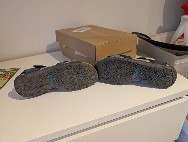 Sandalias Merrell Terran + llavero Baby Yoda