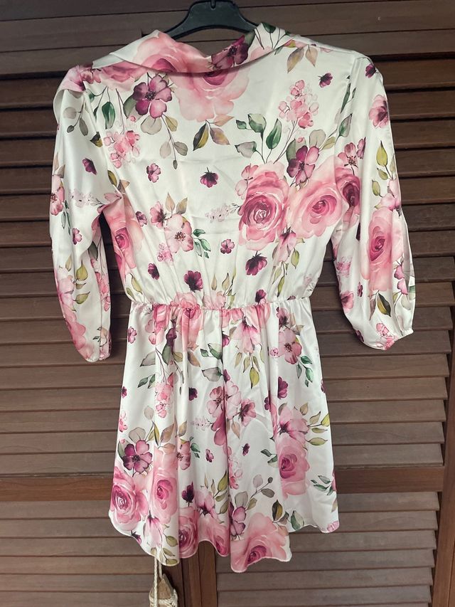 Vestido floral S - verano