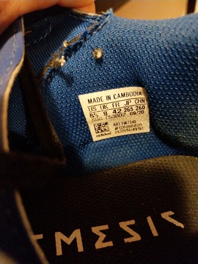 Zapatillas Adidas Fútbol de segunda mano por 10 EUR en Lomo de La