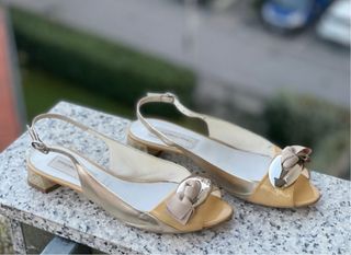 Giancarlo Proli - Ballerine Beige/Bronzo