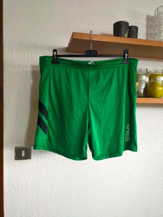 Pantaloncini Sportivi Uomo Verde Patrick XL