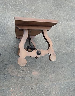 Mesa madera antigua - Estilo rústico