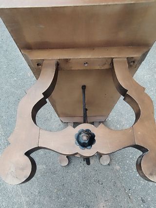 Mesa madera antigua - Estilo rústico