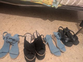 Sandalias verano mujer - 4 pares