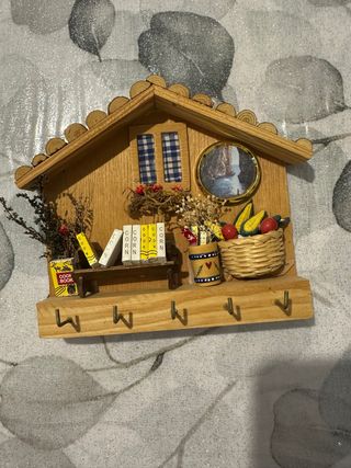 Portachiavi a forma di casetta