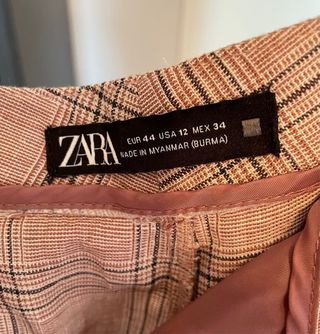 Traje chaqueta lino Zara