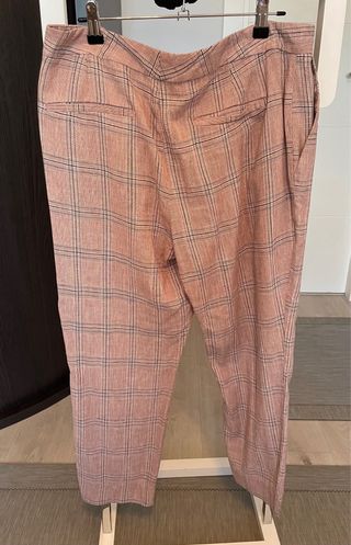 Traje chaqueta lino Zara