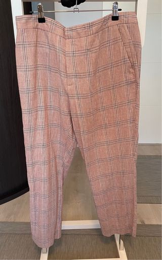 Traje chaqueta lino Zara