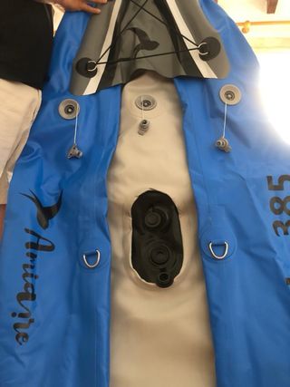 KAYAK DOBLE HINCHABLE HYBRID. BASE DROPSTITCH