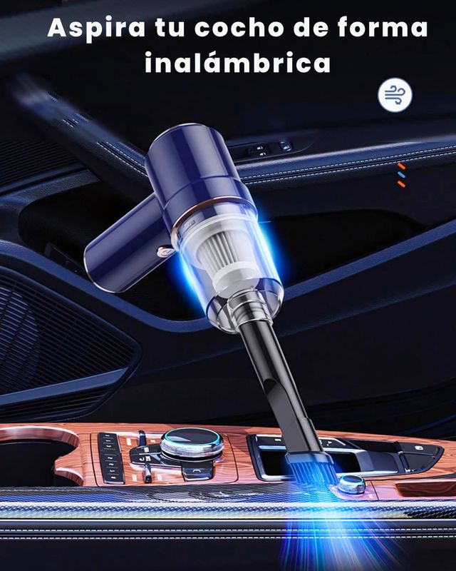Aspirador y soplador de mano portátil coche y PC