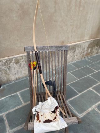 Accesorios disfraz indio: arco, flechas & hacha
