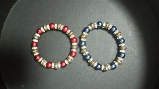 Pulseras multicolor - Lote de 7