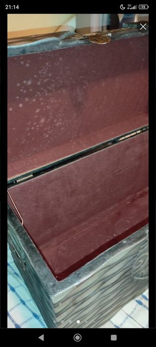 Baúl japonés de madera