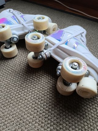 Patines Oxelo Decathlon niña con protecciones