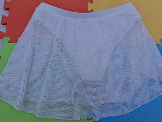 Falda braga biquini blanca T-M