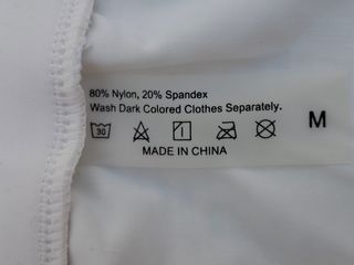 Falda braga biquini blanca T-M