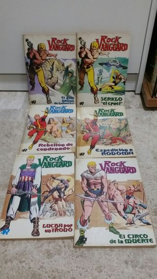 6 cómics Rock Vanguard