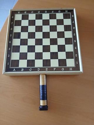 Dama in legno - Scacchi portatili