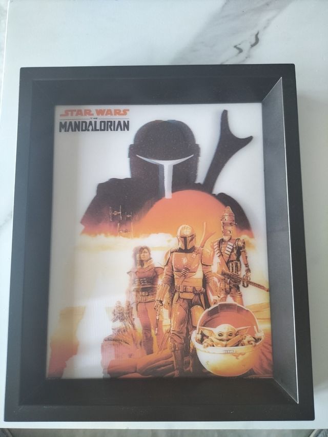 Cuadro Star Wars Mandalorian