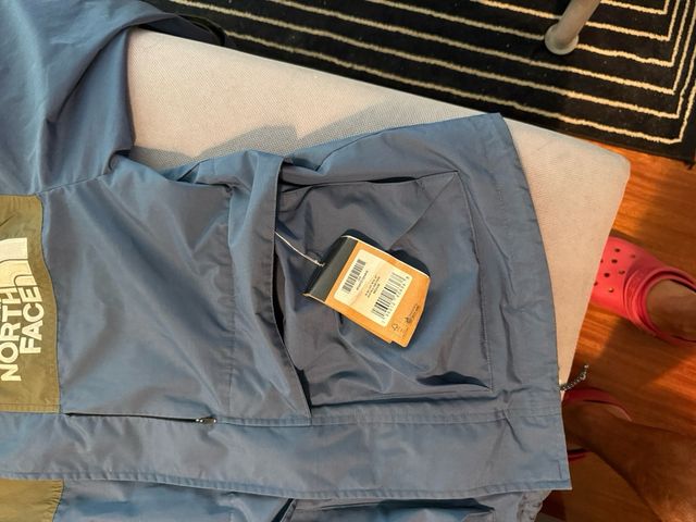 Cazadora The North Face azul-verde