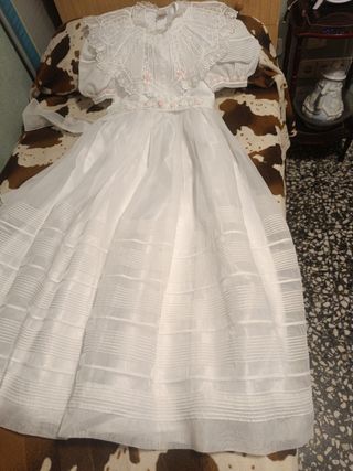 Vestido Comunión FANARI blanco talla 120 