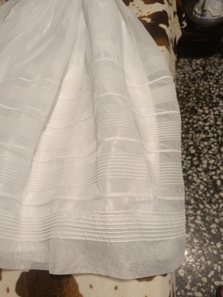 Vestido Comunión FANARI blanco talla 120 