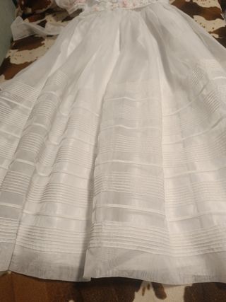Vestido Comunión FANARI blanco talla 120 