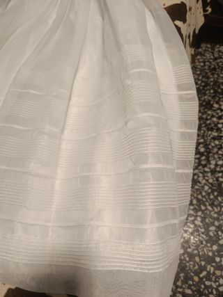 Vestido Comunión FANARI blanco talla 120 
