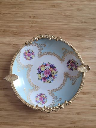 Piatto Limoges Dipinto a Mano