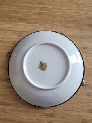 Piatto Limoges Dipinto a Mano