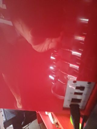 Mini nevera Coca-Cola roja