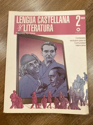 Libro Lengua Castellana 2º Bachillerato ed. Sansy