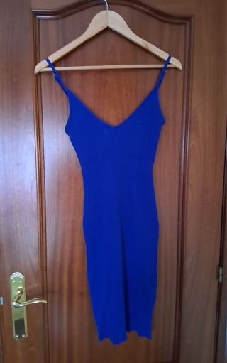 Vestido azul fiesta - Talla M/L