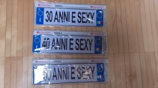 Targhe Regalo Compleanno -