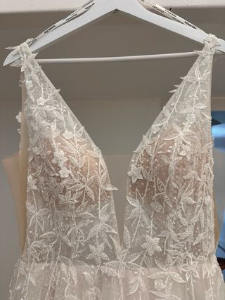 Vestido novia Adriana Alier - Talla 38