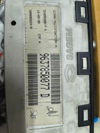 Reloj Peugeot 406 (1999)