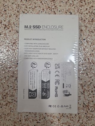 Carcasa M.2 SSD - USB-C