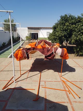 Tienda campaña "DAYFER"grande 4m x 2.05m+1.63m