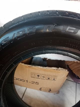 4 Gomme General 155/80 R13 Usate