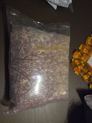 Tenda beige e marrone