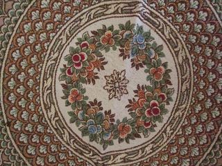 Centrotavola vintage damascato