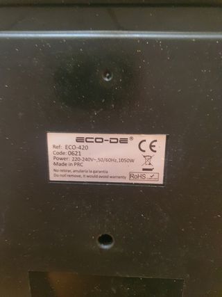 Cafetera ECO-DE ECO-420 Espresso Forte Touch