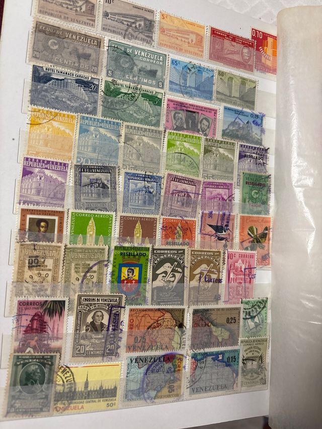 Timbri antichi di vari paesi