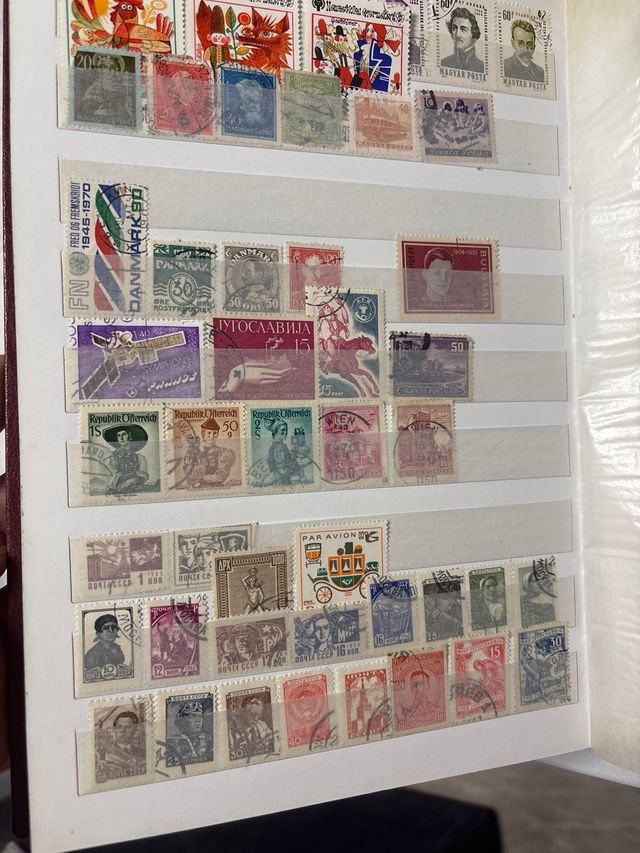 Timbri antichi di vari paesi