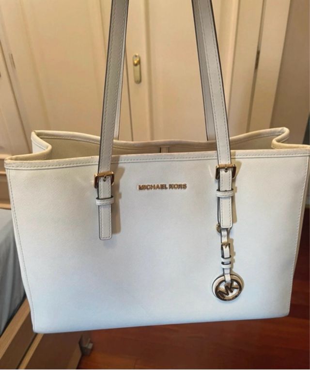 Bolso original Michael Kors blanco