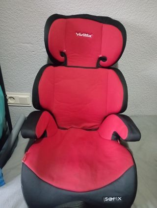 Silla coche Isofix Vivatta roja